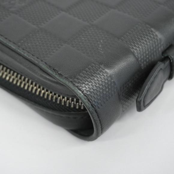 Louis Vuitton Long Wallet Damier Infini Zippy XL N61254 Onyx Men's - Picture 8 of 14